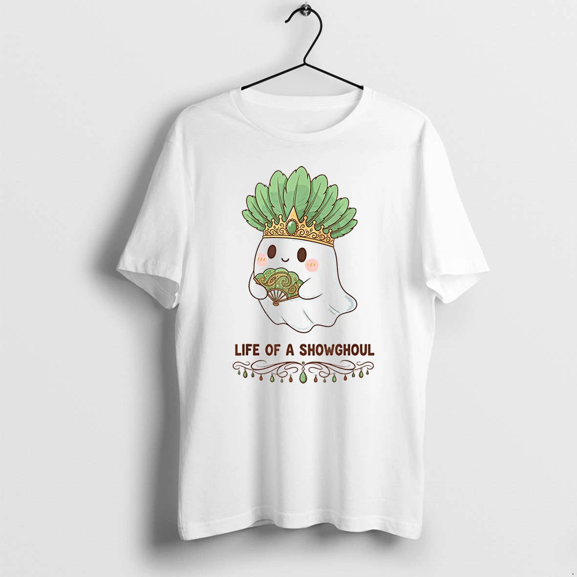 Life Of A Showghoul Cute Kawaii Ghost Showgirl Tshirts Sweater