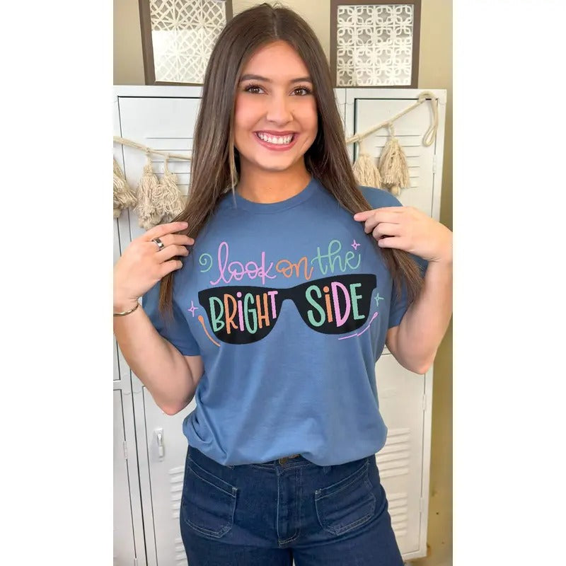 Look On The Bright Side Graphic T-Shirt Hoodie, Sweatshirt | WearSparks.com