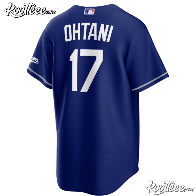 Los Angeles Dodgers Shohei Ohtani No 17 Custom Name Number Baseball Jersey