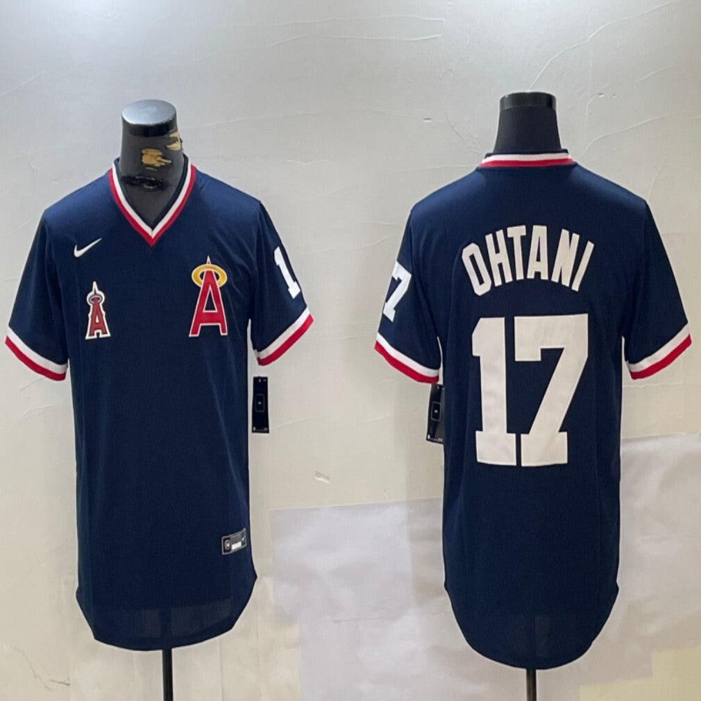 Los Angeles Angels #17 Shohei Ohtani Angels Retro Adult Style 4
