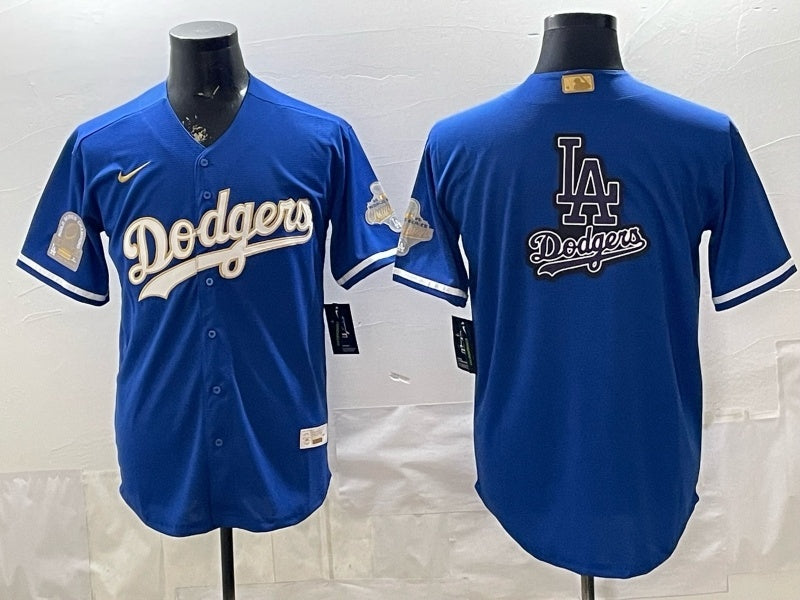 Los Angeles Dodgers Dodgers Blue Gold V2 Style 5