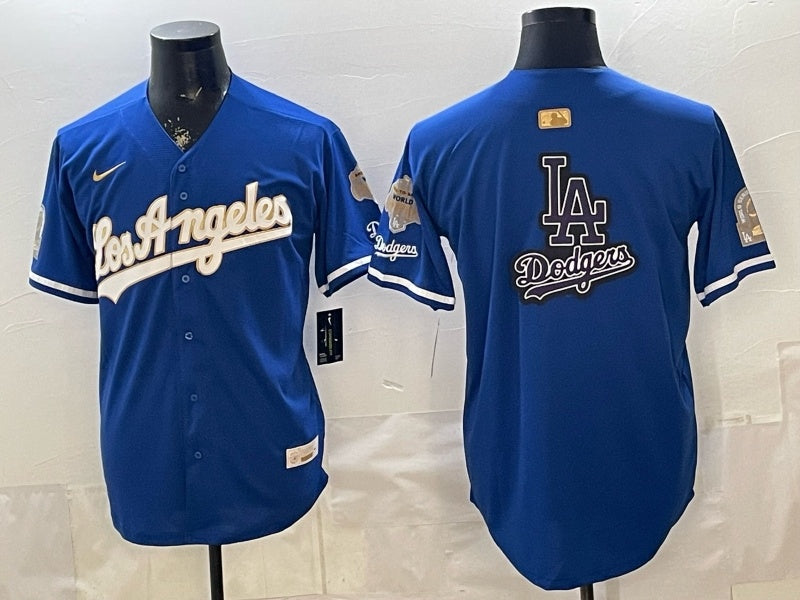 Los Angeles Dodgers Dodgers Gold Text English Style 2