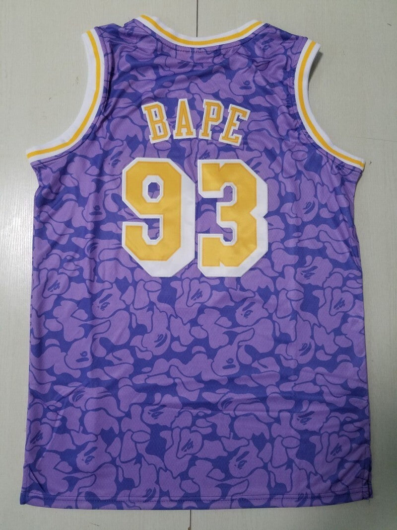 Los Angeles Lakers Lakers 93 Purple s-xxl Style 1