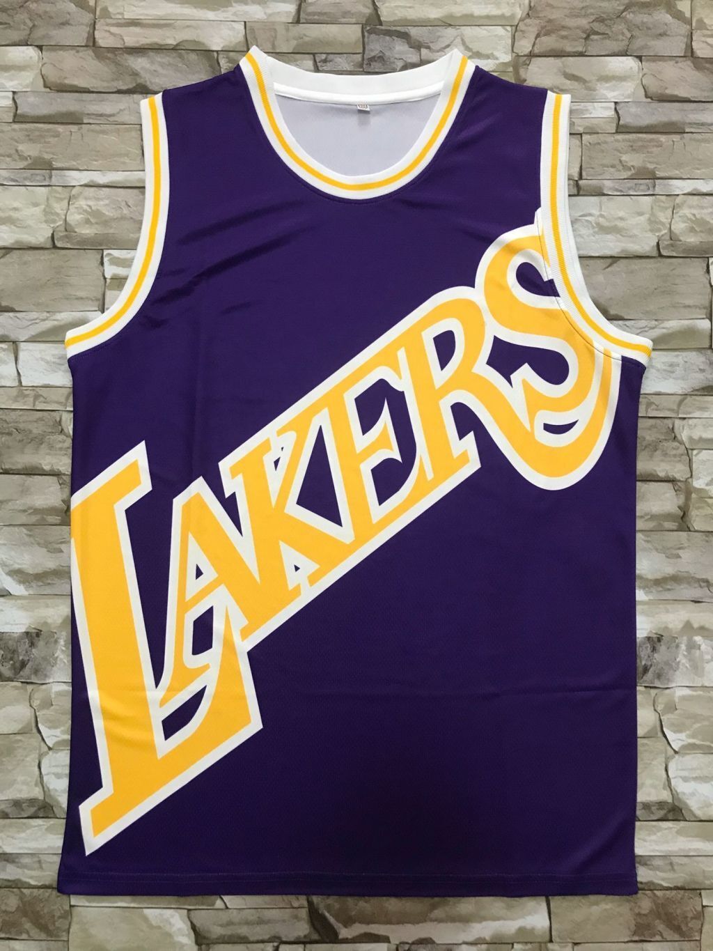 Los Angeles Lakers Lakers mitchell&ness Retro Purple Style 2