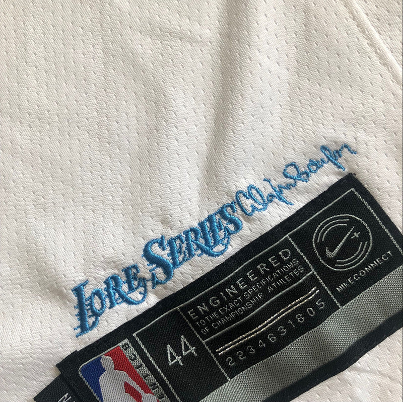 Los Angeles Lakers #23 James 2021 city jersey white Style 6