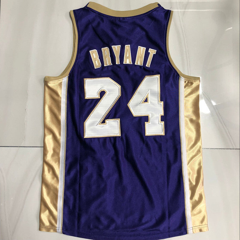Los Angeles Lakers #24 Kobe Bryant Kobe 2020 Edition Purple Jersey Style 1
