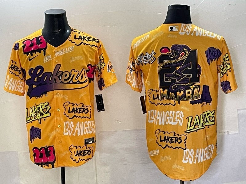 Los Angeles Lakers #24 Kobe Bryant nba Lakers Special Edition Style 2