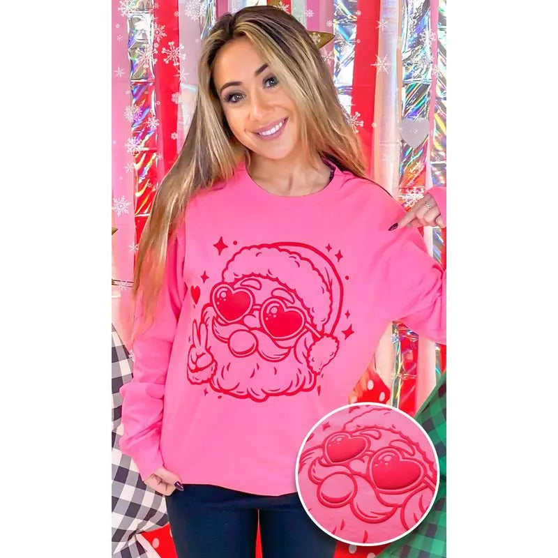 Magic Puff Bubble Gum Christmas Santa Graphic Sweatshirt T-Shirts, Hoodie | WearSparks.com