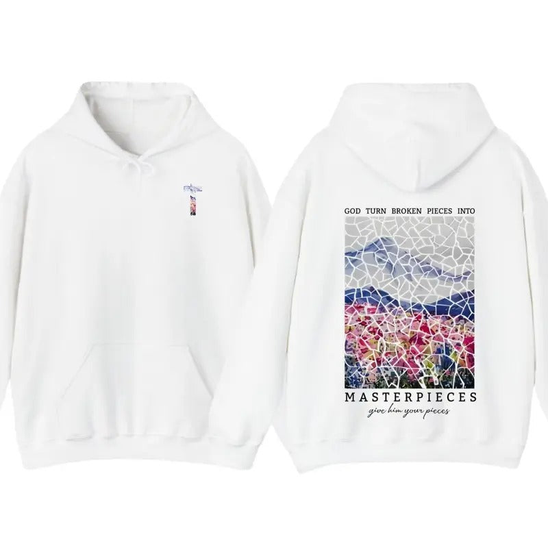 Masterpieces Christian Comfort Colors T-shirt Hoodie Trendy Sweatshirt | WearSparks.com