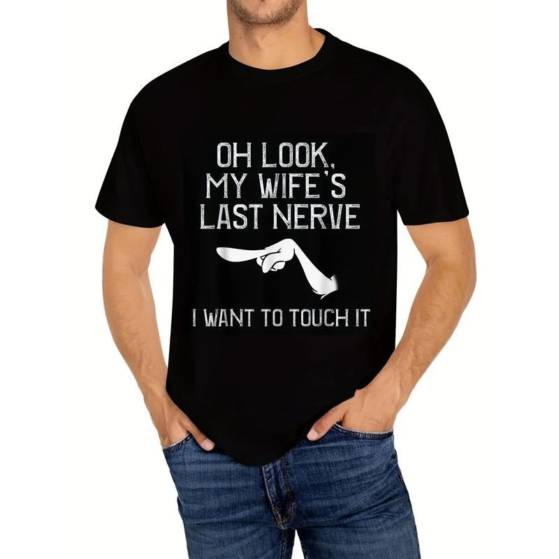 Men's Funny T-shirts For Daily Wear And Casual Style Shirts Are A Fun Gift For Your Husband Or Boyfriend 220g made in usa...