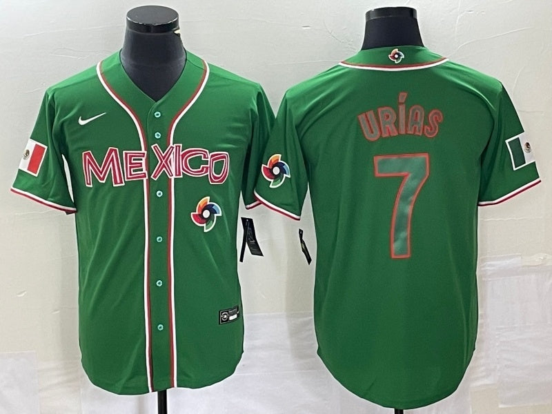 Mexico 2023 World Cup #7 Julio Urías 2023 World Cup Style 32