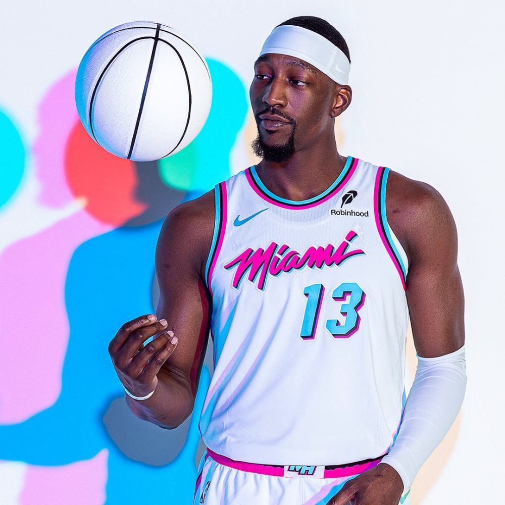 Miami Heat White 2024-25 City Edition Style 3