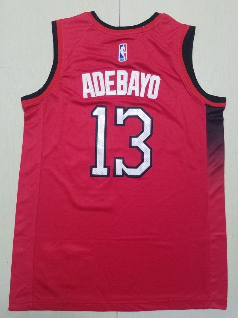 Miami Heat #13 Bam Adebayo Heat 13 Red City s-xxl Style 1