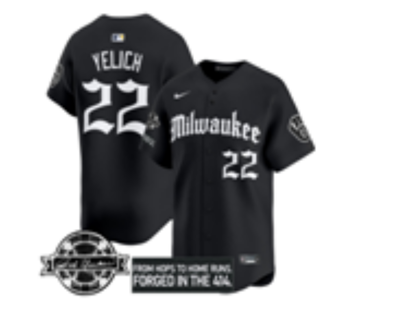 Milwaukee Brewers #22 Christian Yelich Brewers Adult Style 2