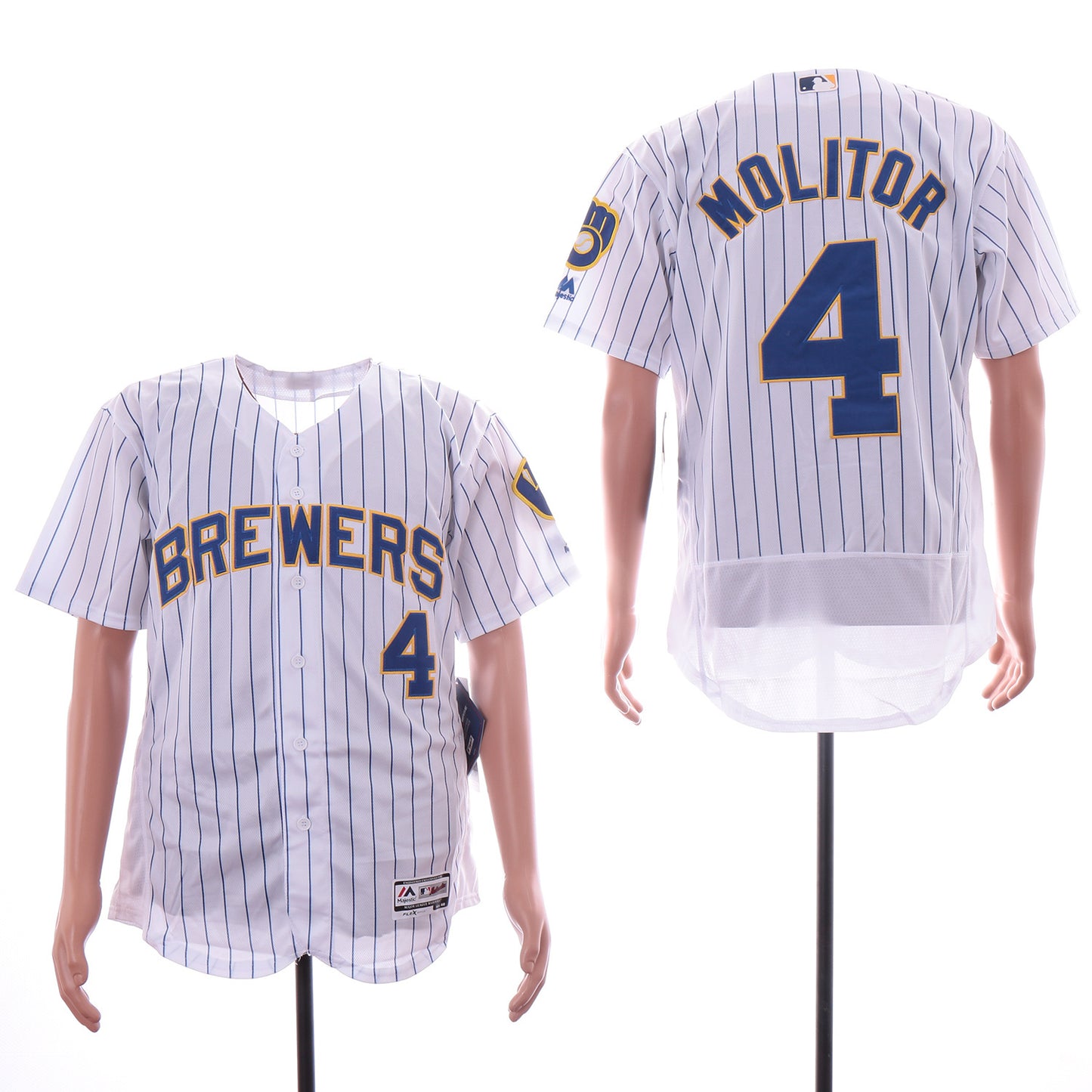 Milwaukee Brewers #4 Paul Molitor Style 1