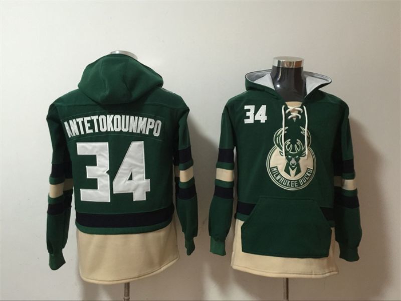 Milwaukee Bucks #34 Giannis Antetokounmpo Bucks Style 1