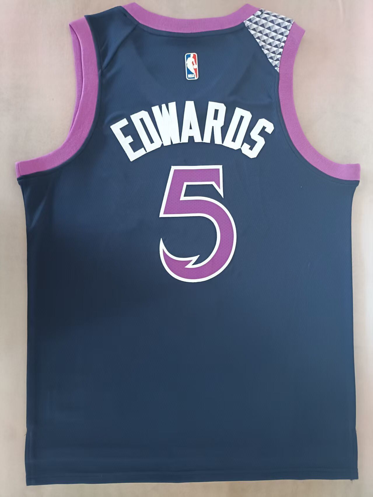 Minnesota Timberwolves #5 Anthony Edwards Timberwolves 5 City Edition Style 1