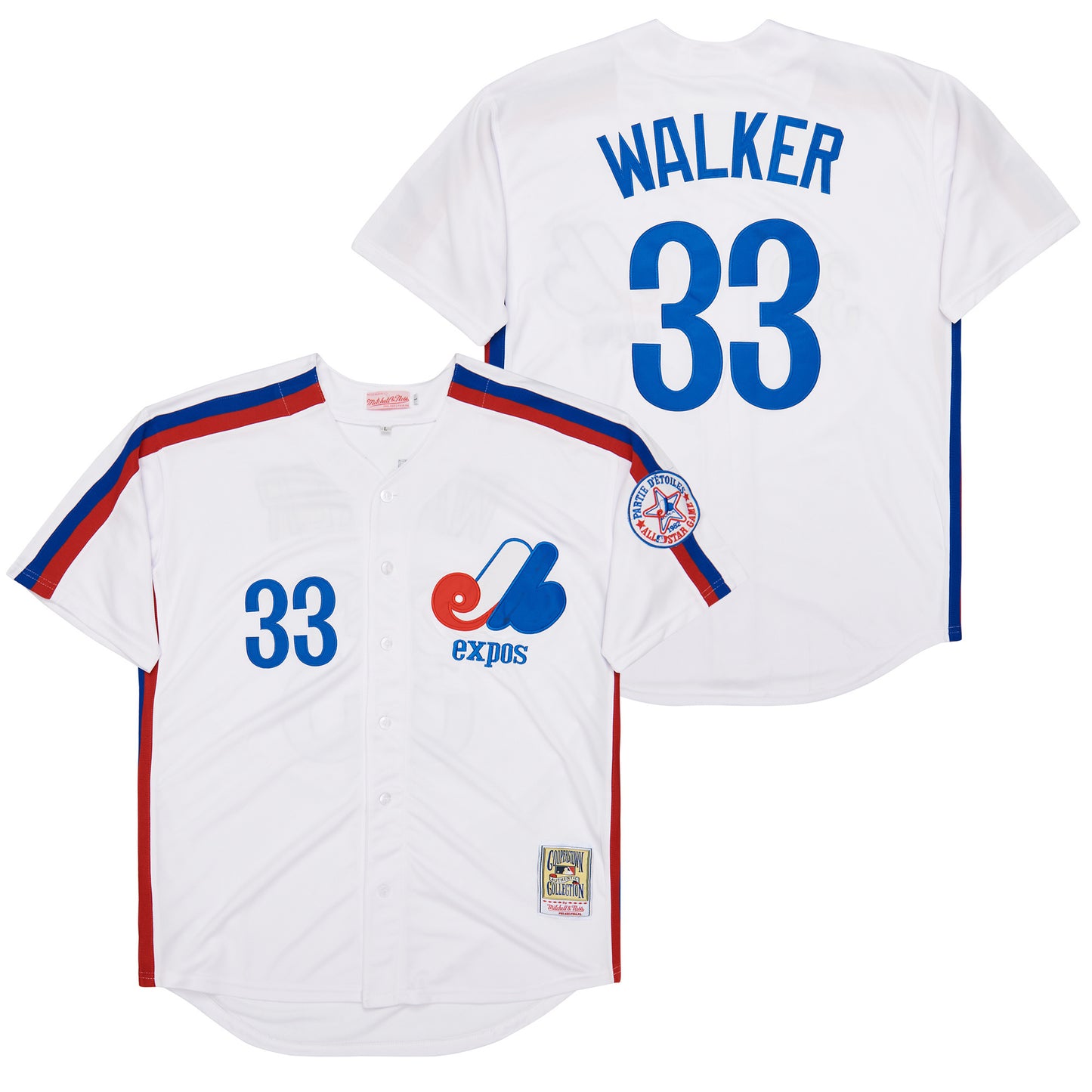 Montreal Expos #33 WALKER Style 1