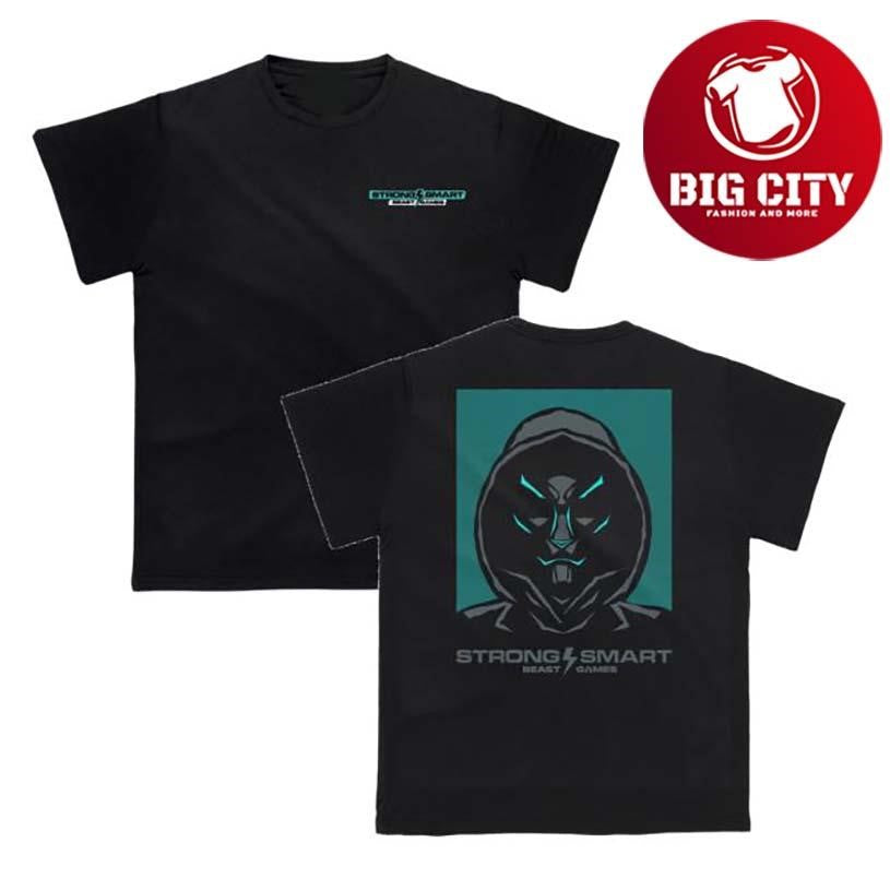 Mrbeast Beast Games Guard Portrait Two Sided Shirt