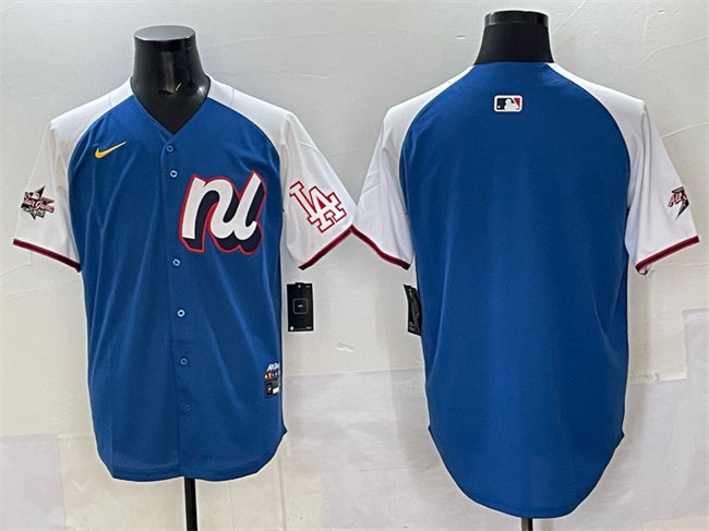 National League Los Angeles Dodgers Blank Blue Alternate 2025 All-Star Edition