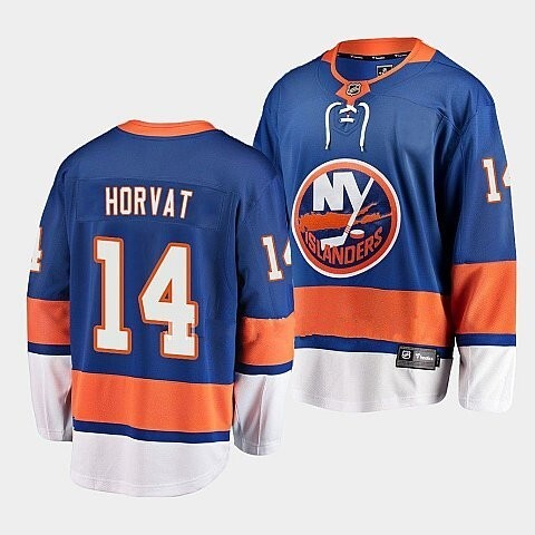 New York Islanders #14 Bo Horvat Home Royal Jersey Breakaway Player_conew1