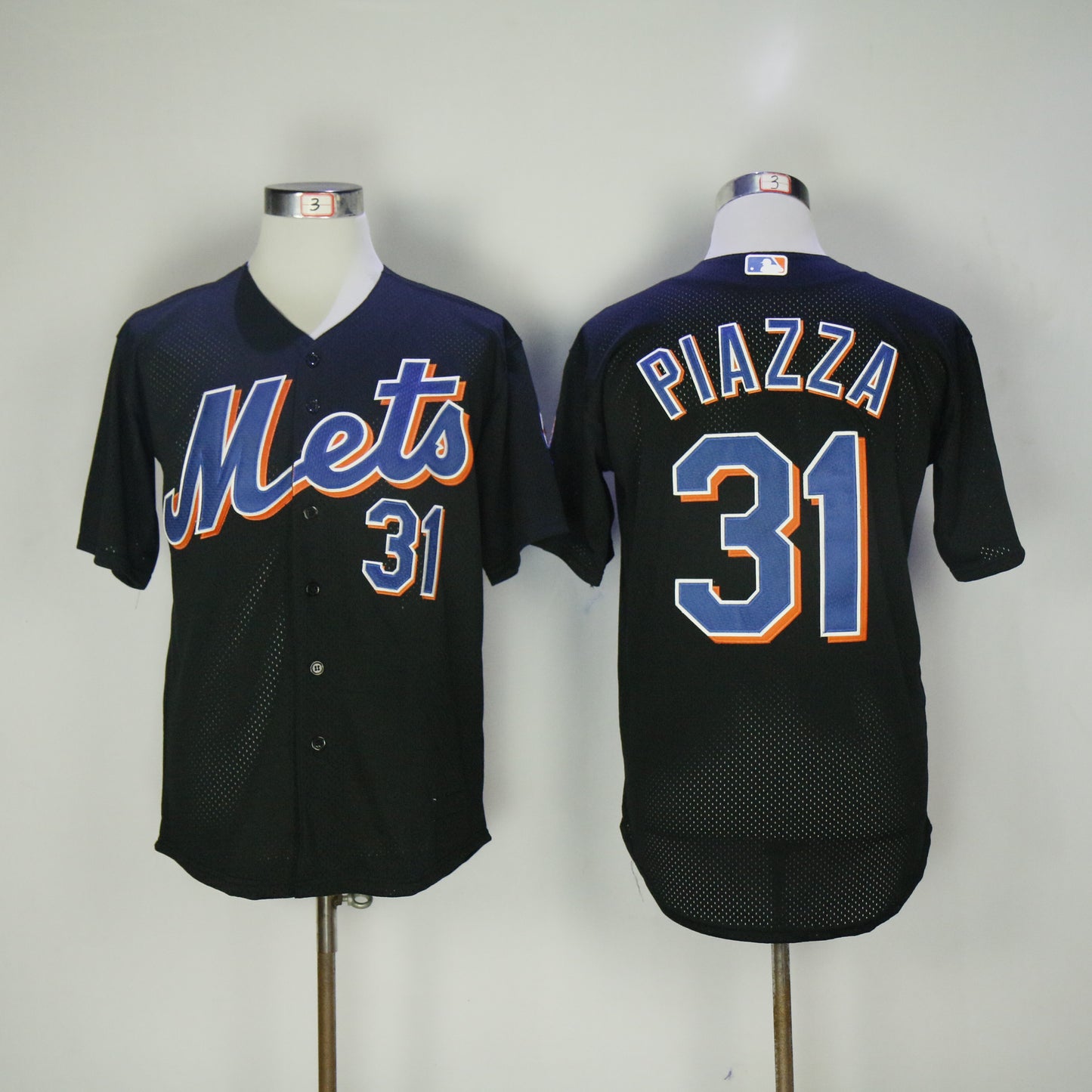 New York Mets #31 Mets 31 Black BP2000 Retro