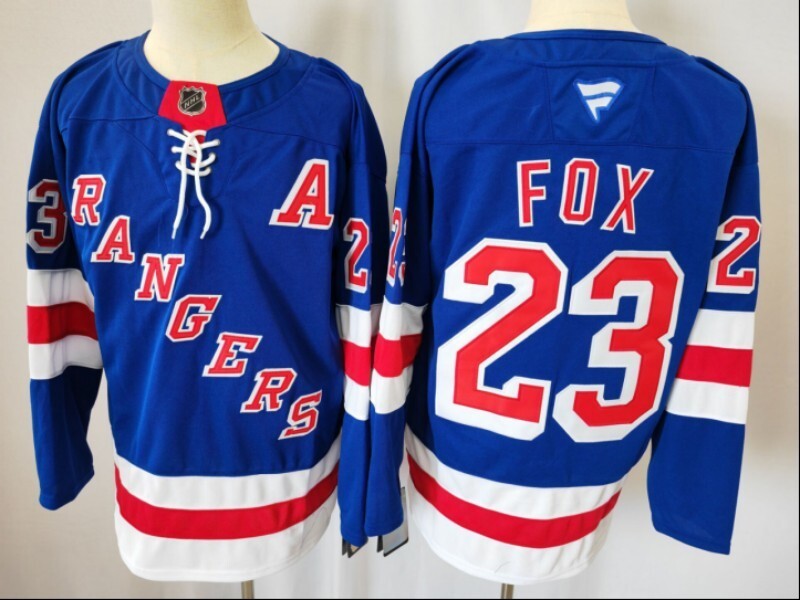 New York Rangers #23 Adam Fox Rangers Style 1