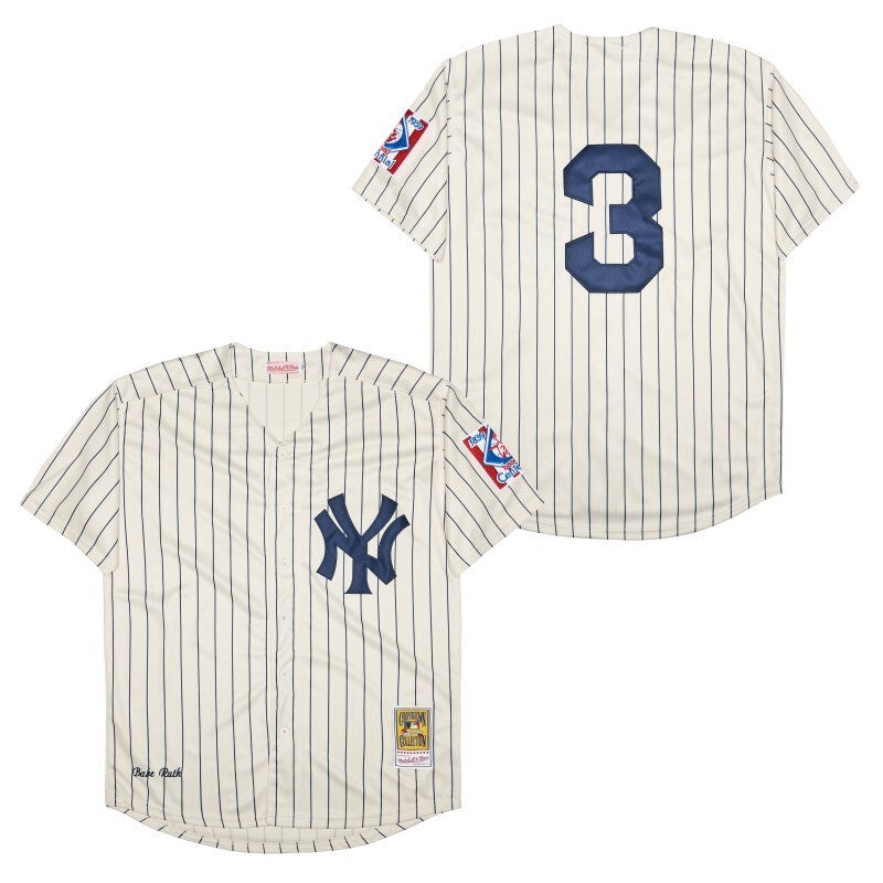 New York Yankees #3 Babe Ruth Style 3