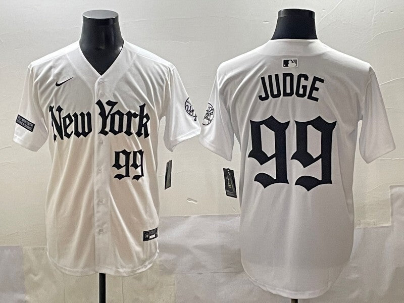 New York Yankees #99 Aaron Judge Yankees 5 Collaboration Style 7