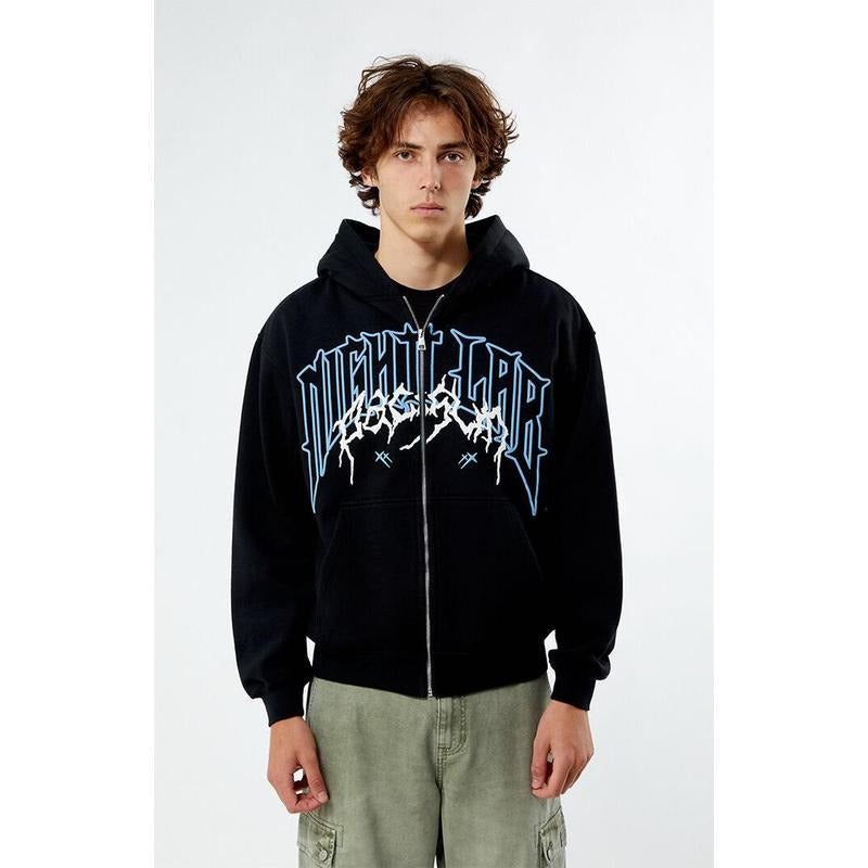 Nightlab Men's Full Zip Hoodie T-Shirts, Sweatshirt | WearSparks.com