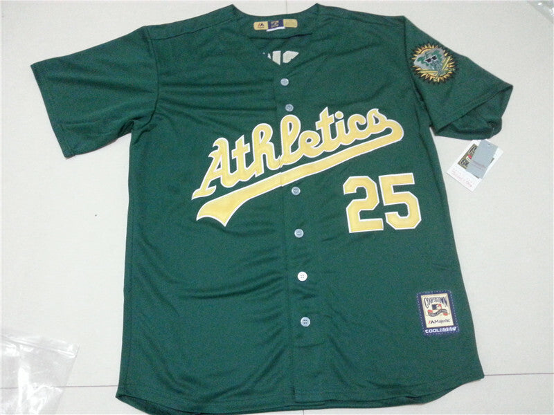 Oakland Athletics #25 Mark McGwire Style 11