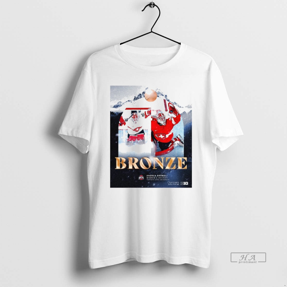 Official Andrea Braendli Bronze Medal Hockey Ohio State University T-Shirt, Sweatshirt, Hoodie, Long Sleeve