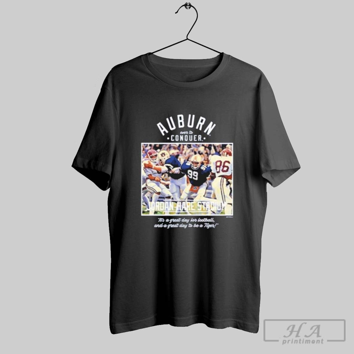 Official Auburn Tigers Football Conquer Jordhare Stadium