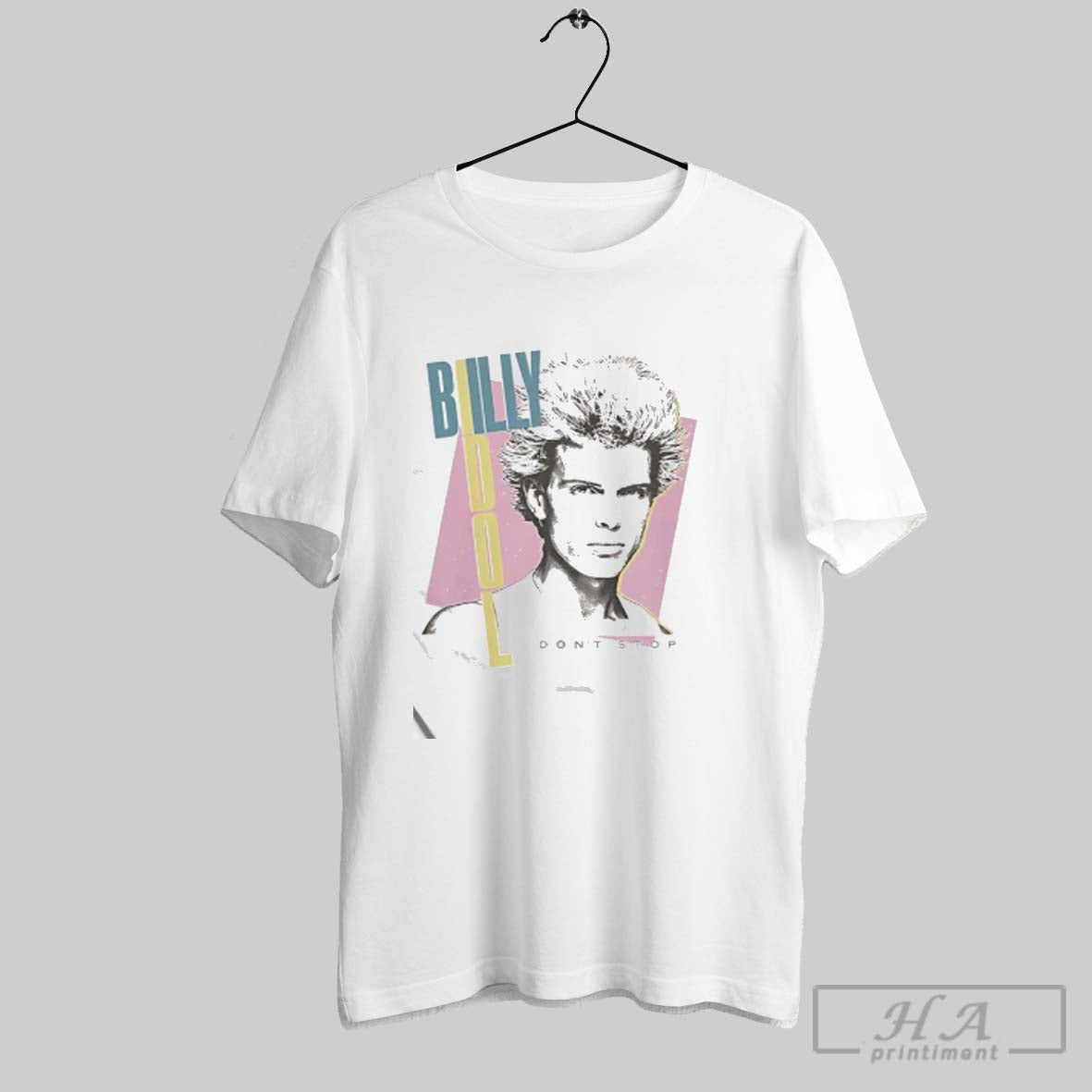 Official Billy Idol Dont Stop Ivory Graphic
