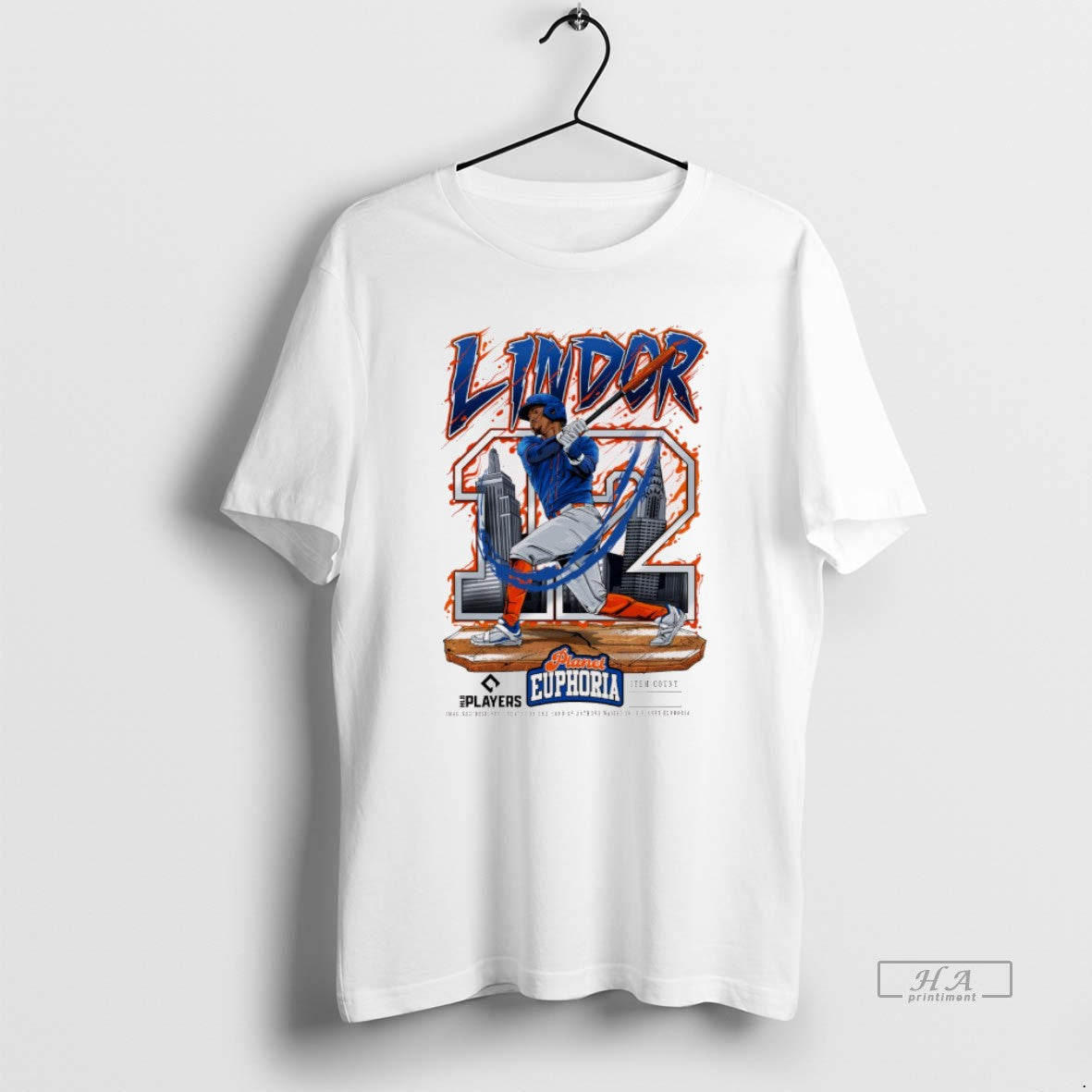 Official Francisco Lindor V2 York Mets Mlb 2026 Planet Euphoria Art T-Shirt, Sweatshirt, Hoodie