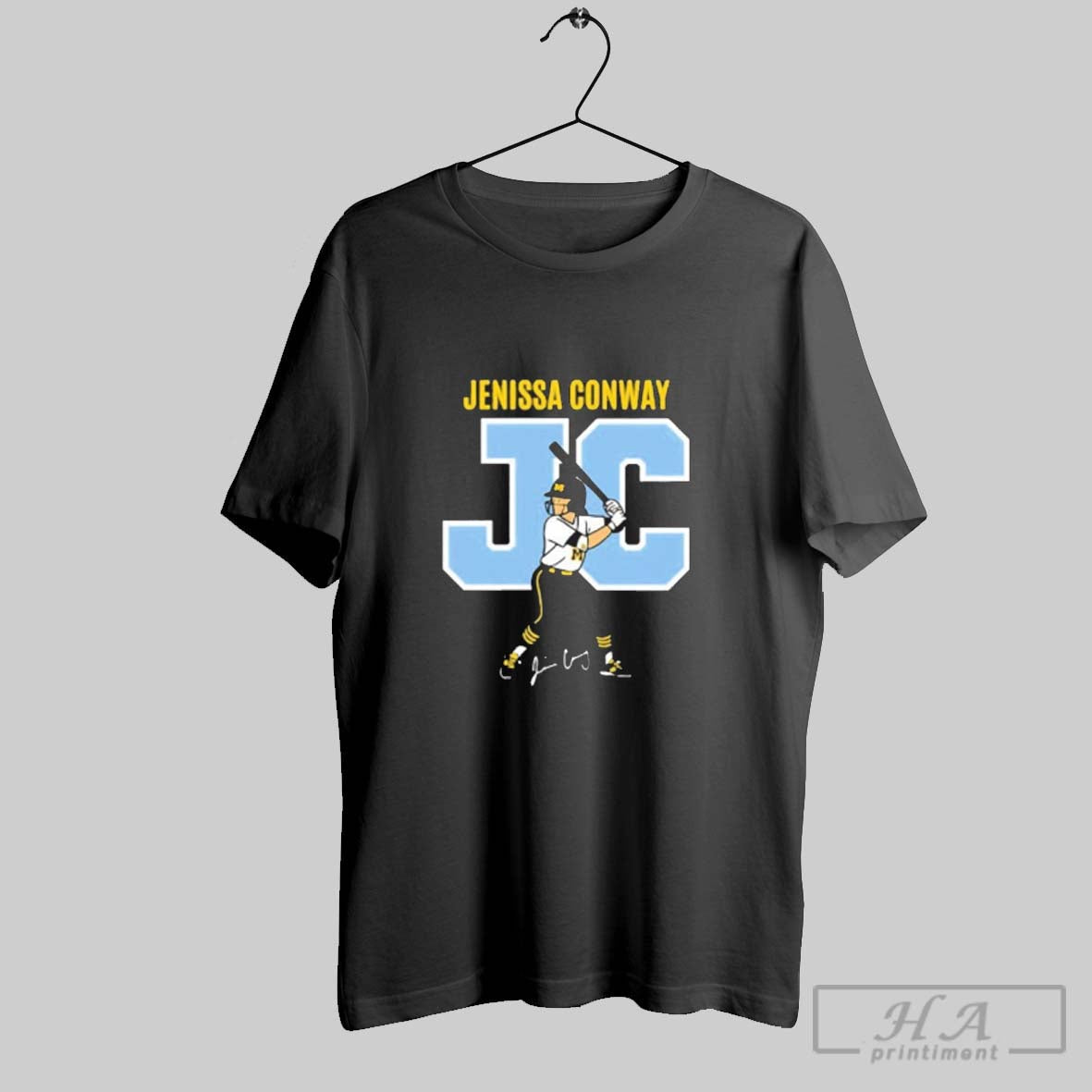Official Jenissa Conway Michigan Wolverines Softball
