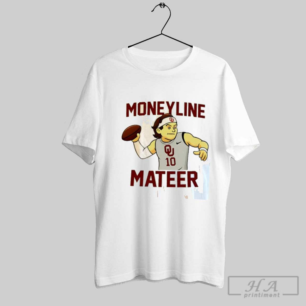 Official John Mateer Oklahoma Sooners Moneyline Mateer
