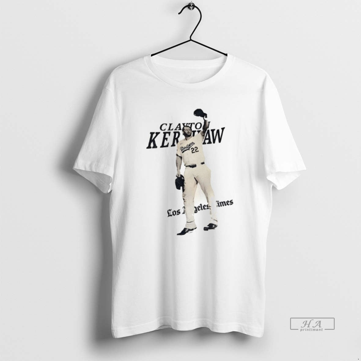 Official Trendy Clayton Kershaw Los Angeles Dodgers Mlb Baseball La Times 2025 Vintage