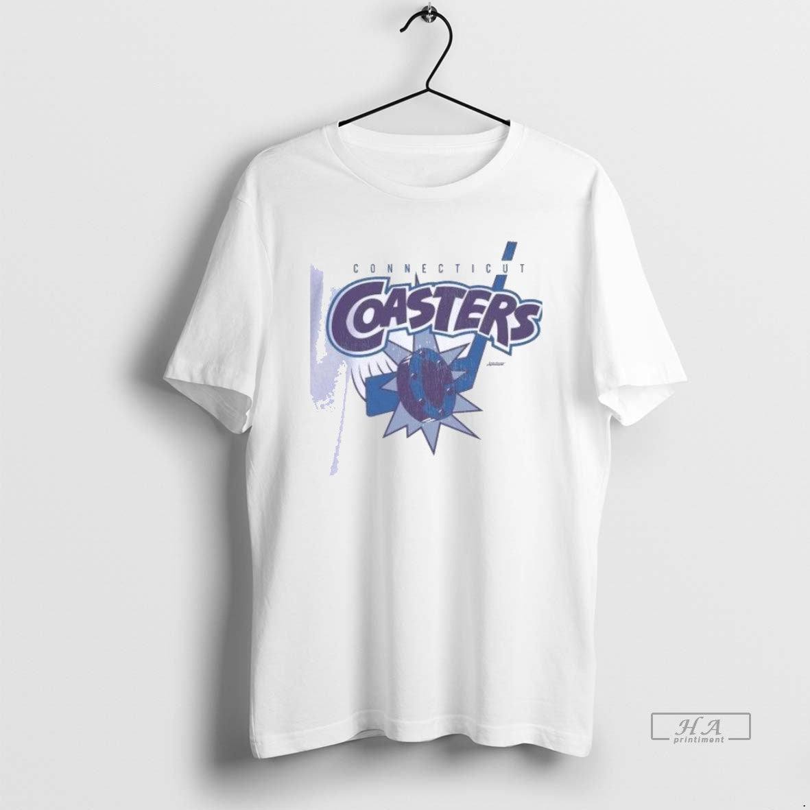 Official Trendy Connecticut Coasters Roller Hockey 1993 Shirts