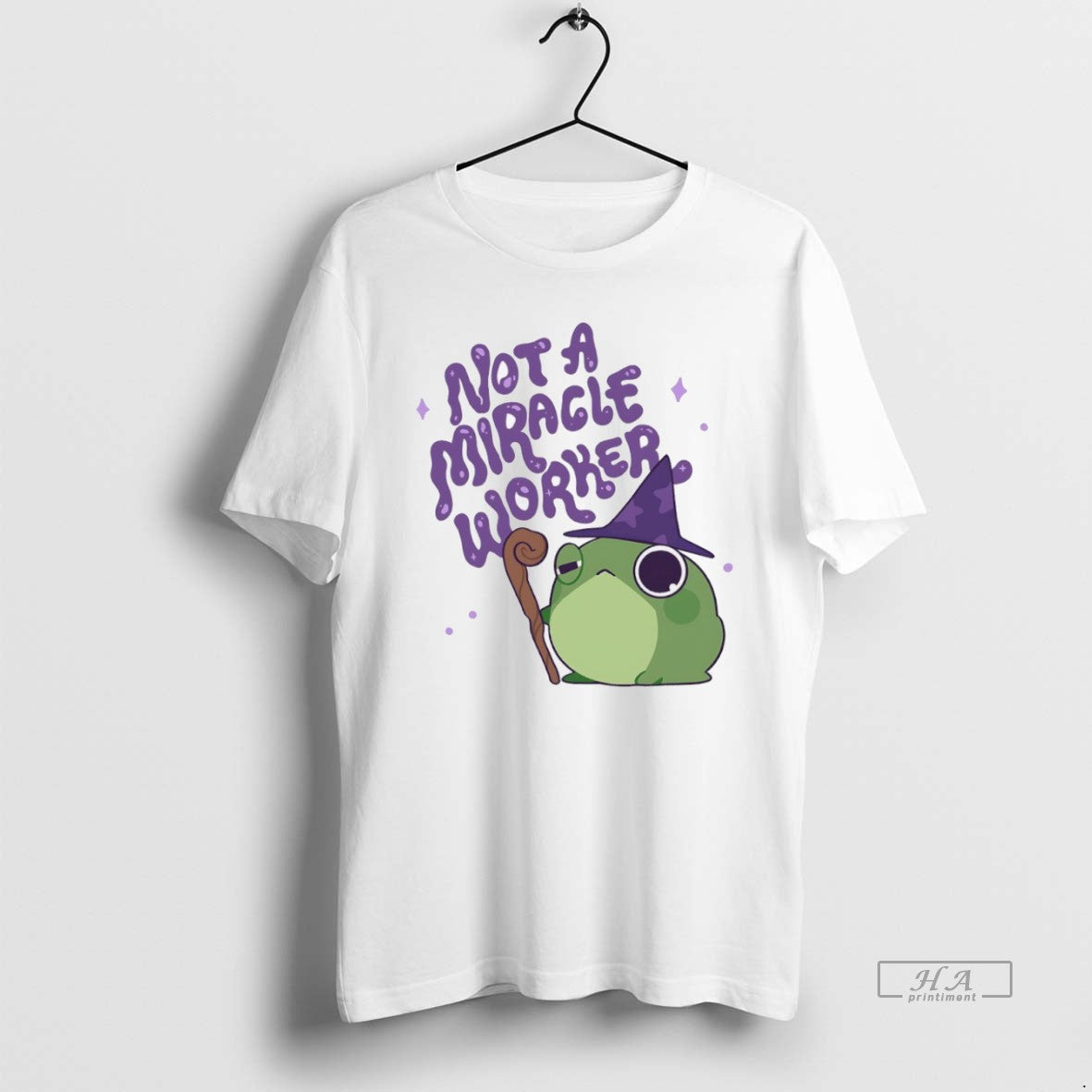 Official Trendy Frog Wizard Not A Miracle Worker
