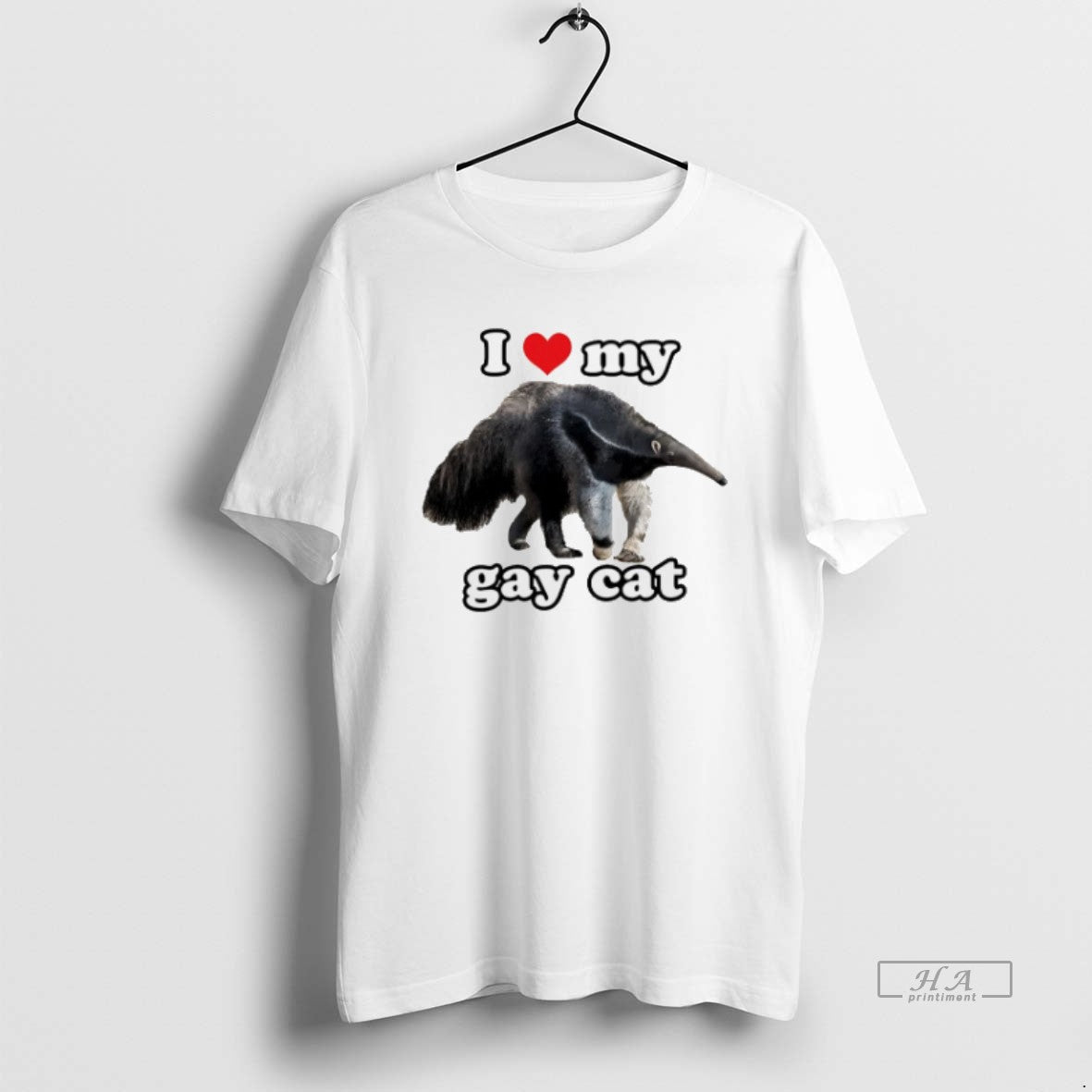 Official Trendy I Love My Gay Cat Pilosa