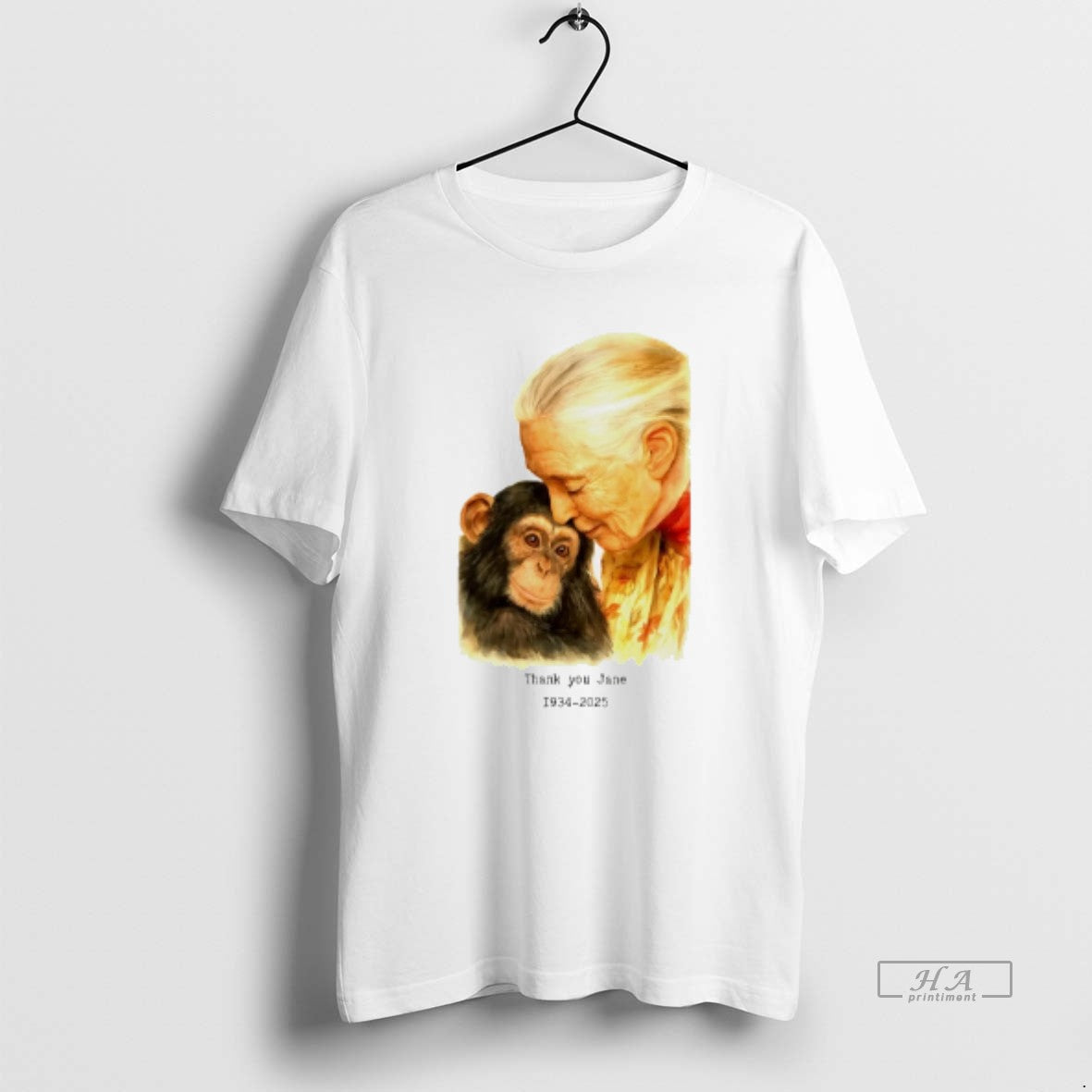 Official Trendy Jane Goodall Thank You Jane Rip