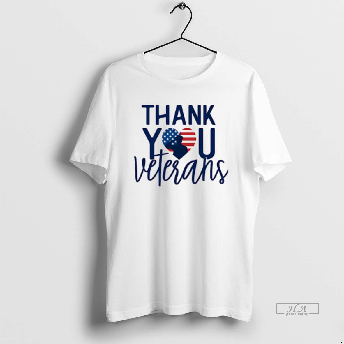 Official Trendy Thank You Veterans Heart