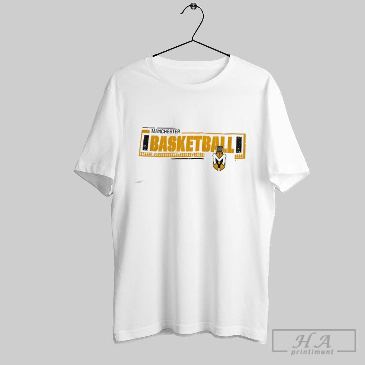 Official University Of Manchester Spartans Basketball Logo