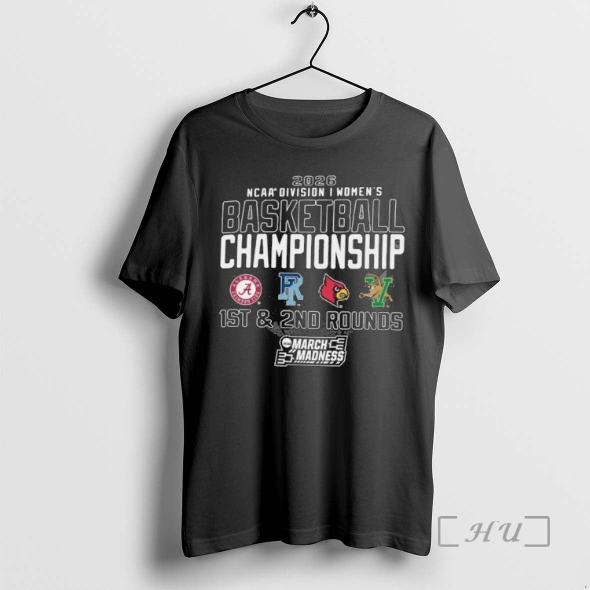 Officials 1st 2nd Rounds 2026 Ncaa Di Womens Basketball Championship Louisville Ky Premium T Shirts