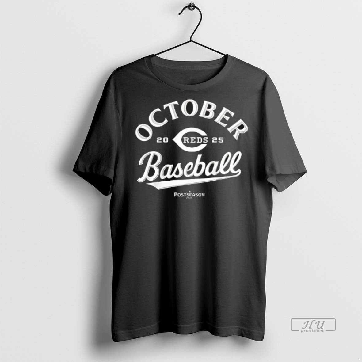 Officials Cincinnati Reds October Baseball Postseason 2025 Mlb T Shirt Sweater