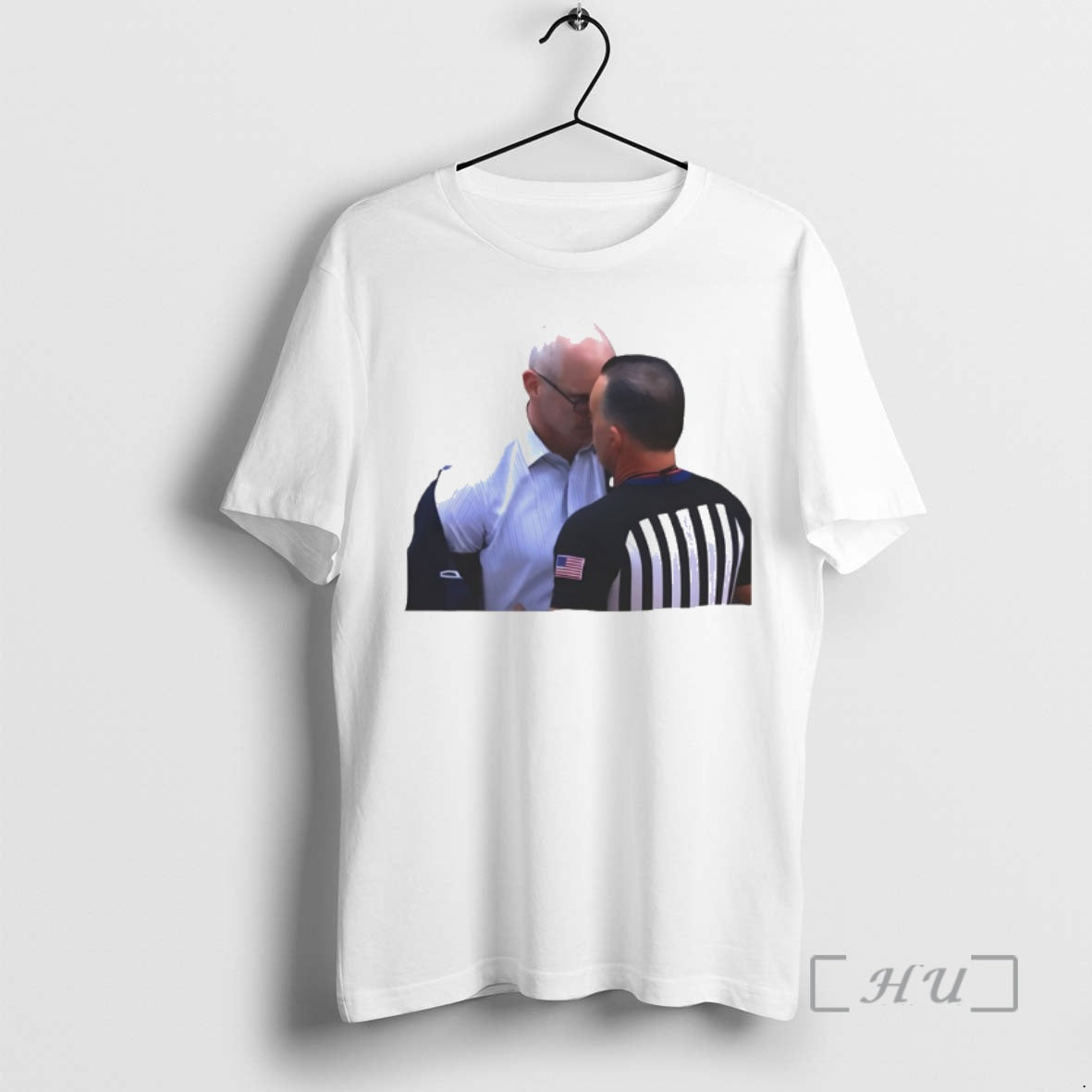 Officials Dan Hurley Heated Moment Uconn Huskies Headbutt Vs Ref Basketball Premium T Shirts Sweater