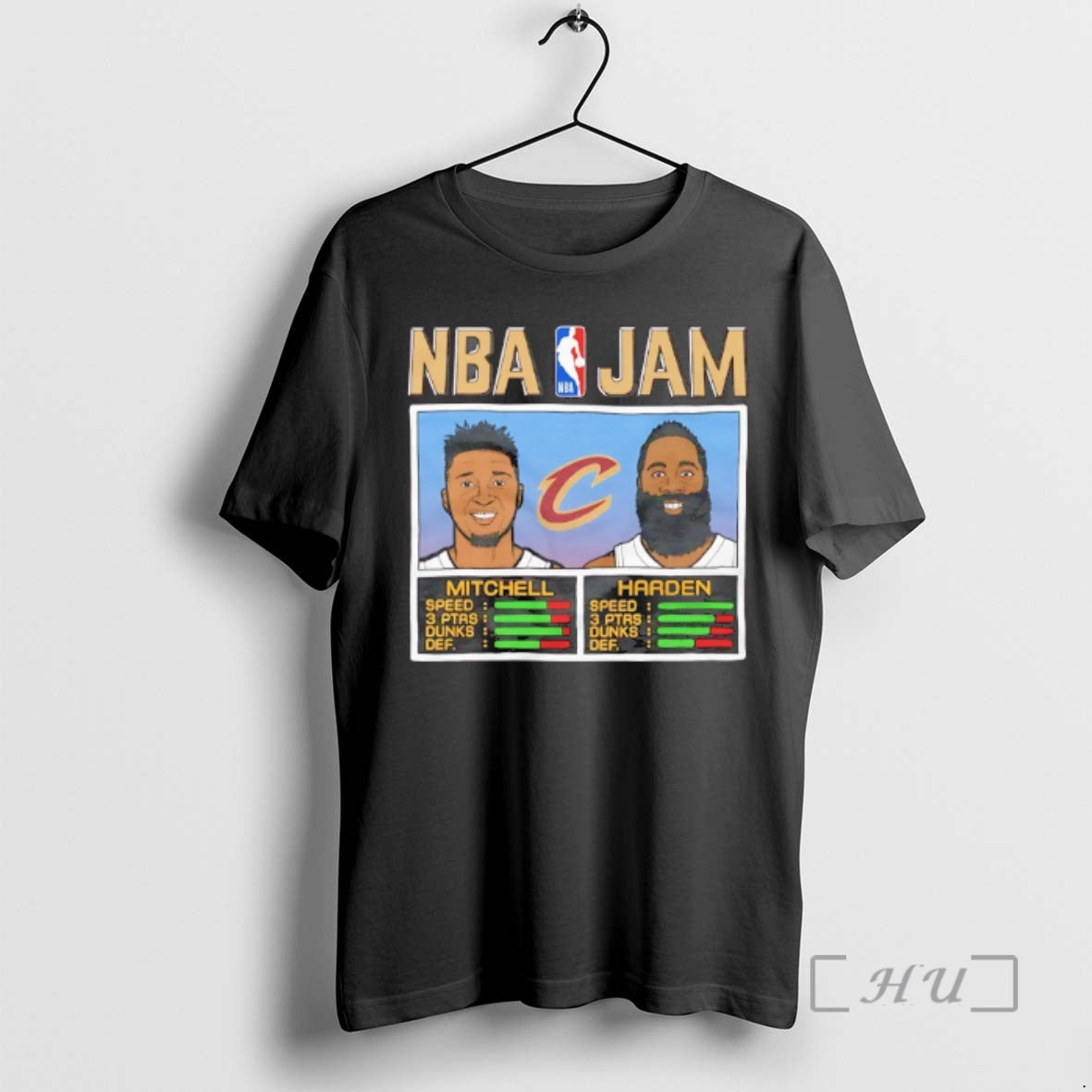 Officials Donovan Mitchell And James Harden Cavs Cleveland Cavaliers Nba Jam Premium T Shirts Sweater