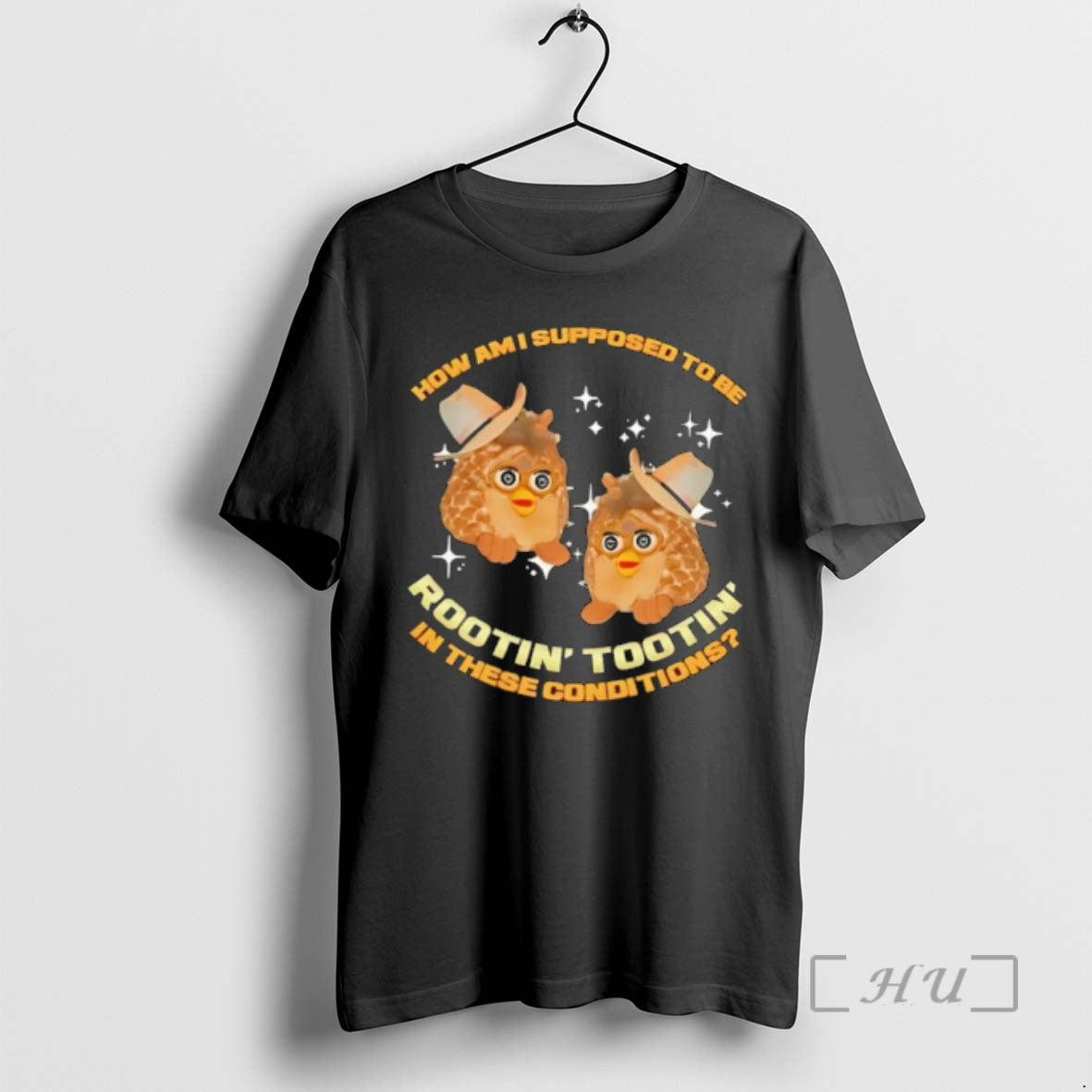 Officials How Am I Supposed To Be Rootin Tootin Cowboy Furbies Premium T Shirts Sweater