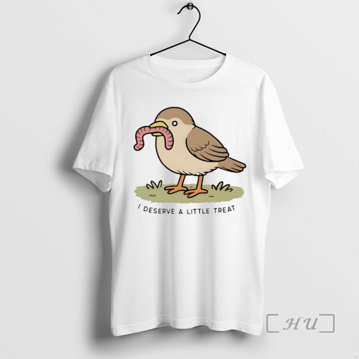 Officials I Deserve A Little Treat Bird Art